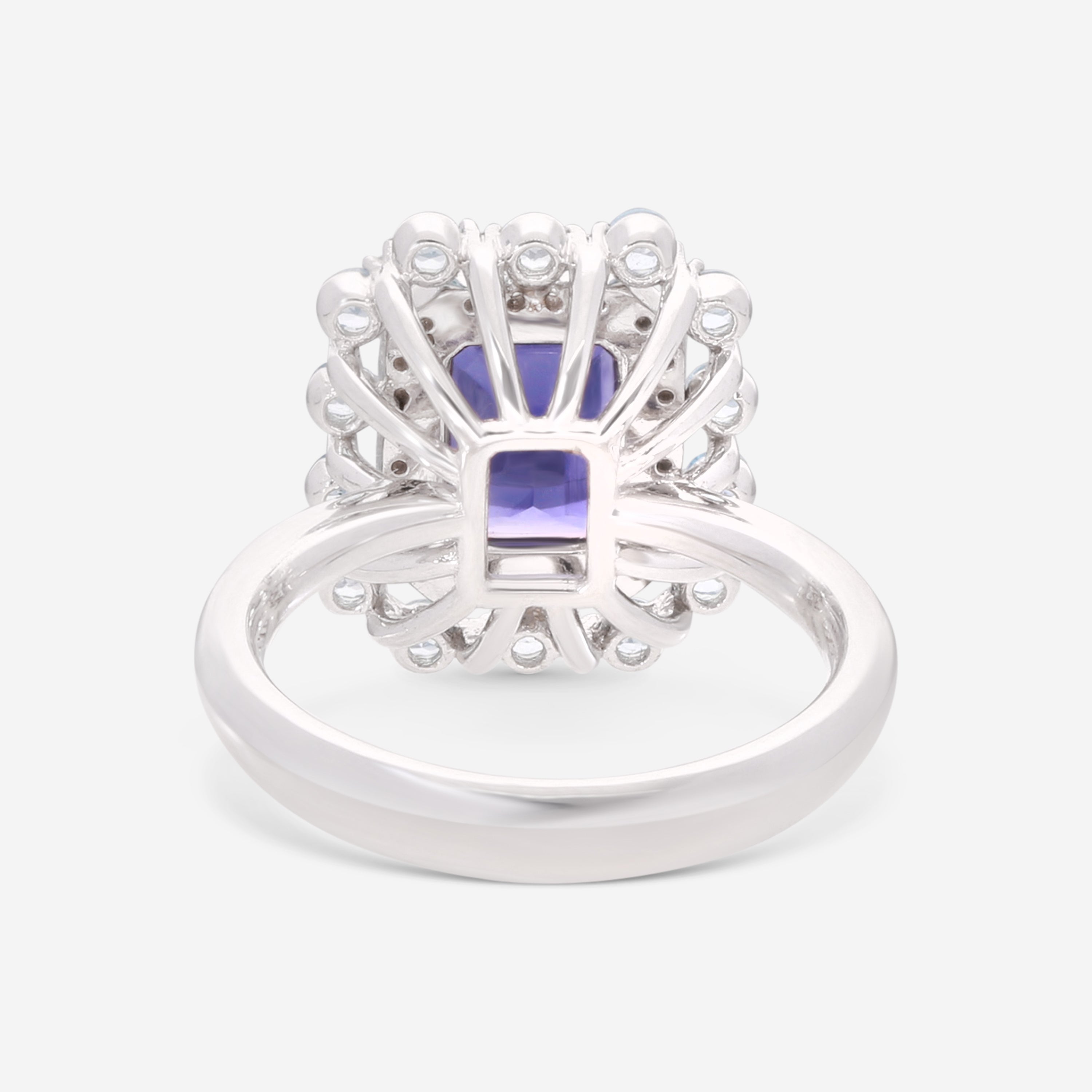 Giloro 18K White Gold Diamond & Semiprecious Stone Statement Ring P5017-108B