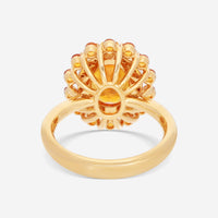 Giloro 18K Yellow Gold Semiprecious Stone Statement Ring P5016-108G