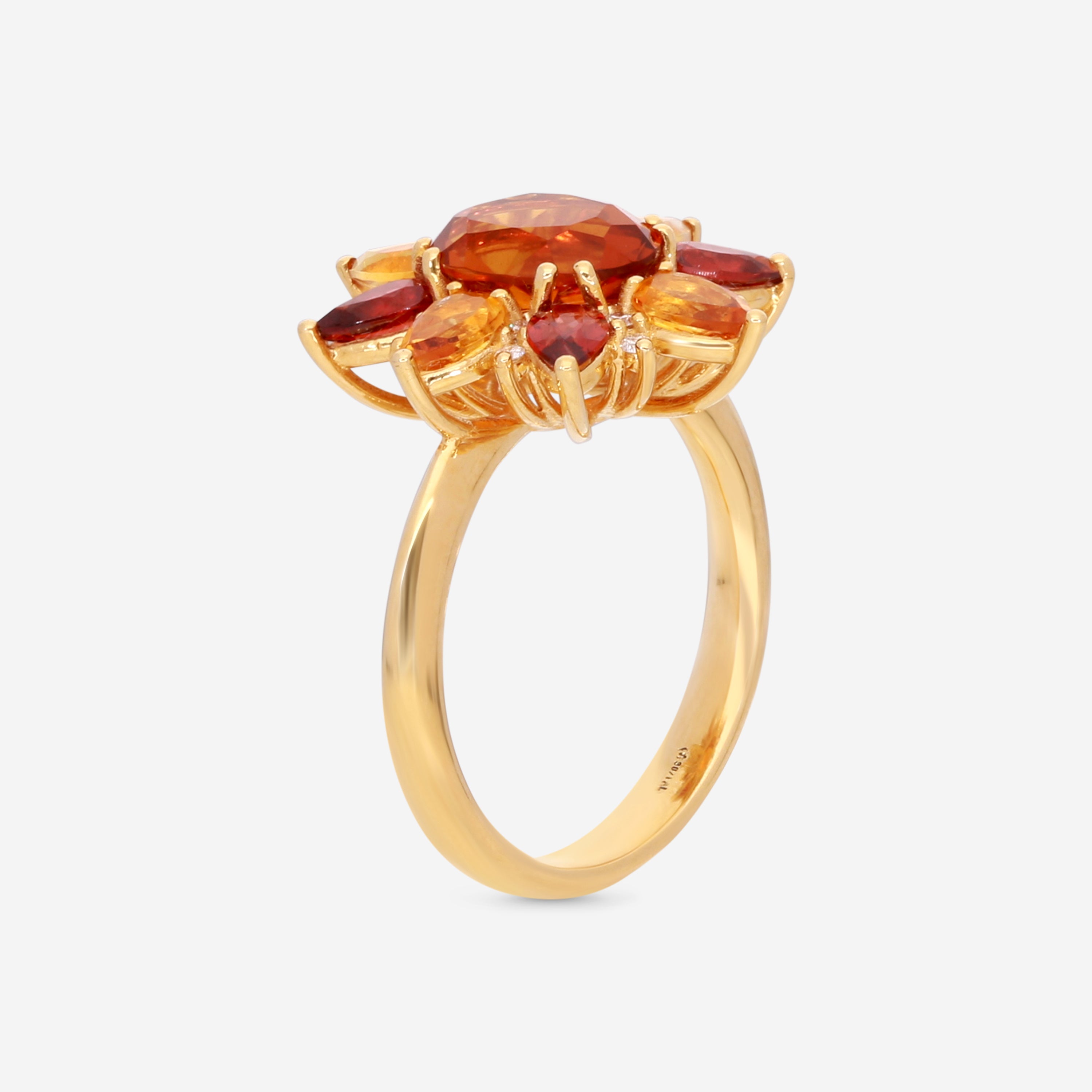 Giloro 18K Yellow Gold Semiprecious Stone Statement Ring P4942-108G