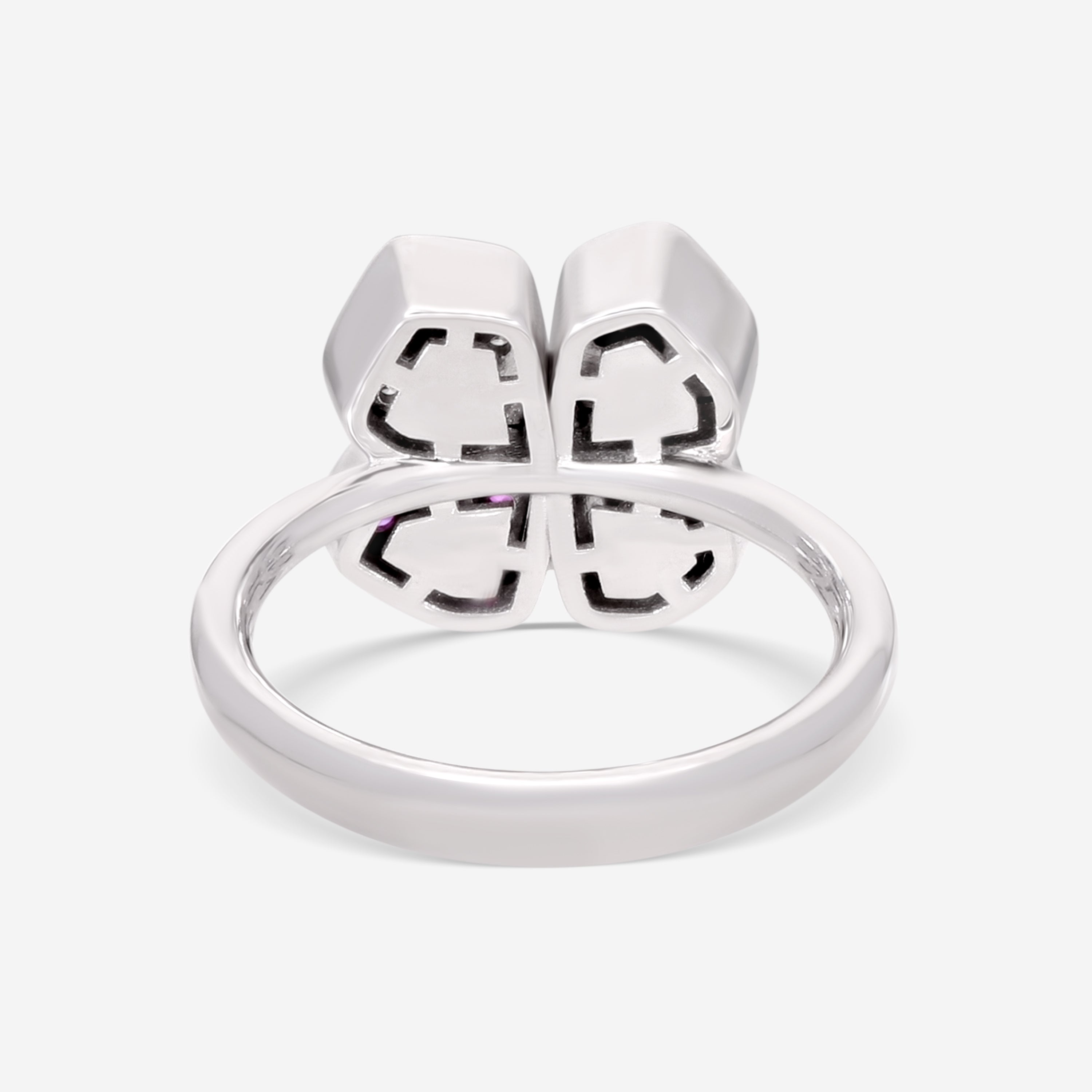Giloro 18K White Gold Statement Ring P5208-108