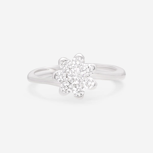 Giloro 18K White Gold Diamond Wedding Ring AN1700-170