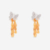 Giloro 18K Yellow Gold Diamond Drop Earrings 17228-43