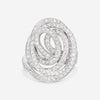 Giloro 18K White Gold Diamond Statement Ring AN0461-170