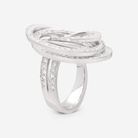 Giloro 18K White Gold Diamond Statement Ring AN0461-170