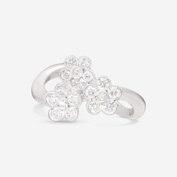 Giloro 18K White Gold Diamond Statement Ring AN0612-170