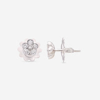 Giloro 18K White Gold Diamond Stud Earrings OR0506GR-170