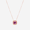 Giloro 18K Rose Gold Semiprecious Stone Pendant Necklace P4407-108R
