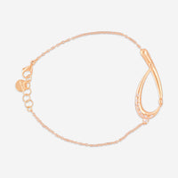 Giloro 18K Yellow Gold Diamond Chain Bracelet P4645-108R