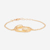 Giloro 18K Yellow Gold Diamond Chain Bracelet P4687-108G