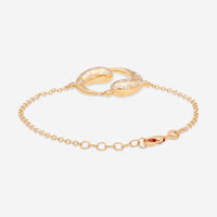 Giloro 18K Yellow Gold Diamond Chain Bracelet P4687-108G