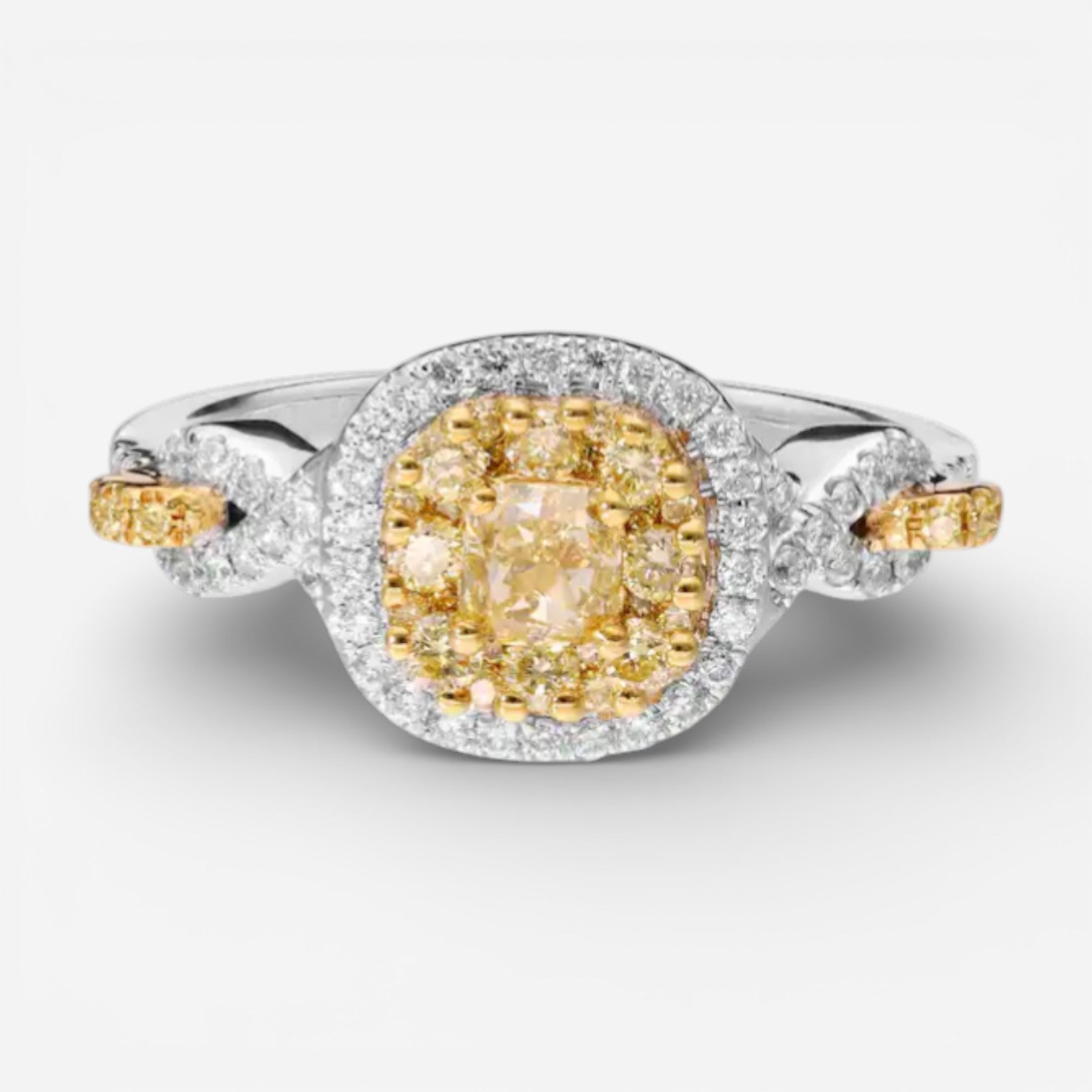 Gregg Ruth 18K Yellow Gold Diamond Engagement Ring Sz. 6.5 602942-916 - THE SOLIST
