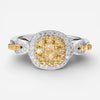 Gregg Ruth 18K Yellow Gold Diamond Engagement Ring Sz. 6.5 602942-916 - THE SOLIST