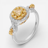 Gregg Ruth 18K Yellow Gold Diamond Engagement Ring Sz. 6.5 602942-916 - THE SOLIST