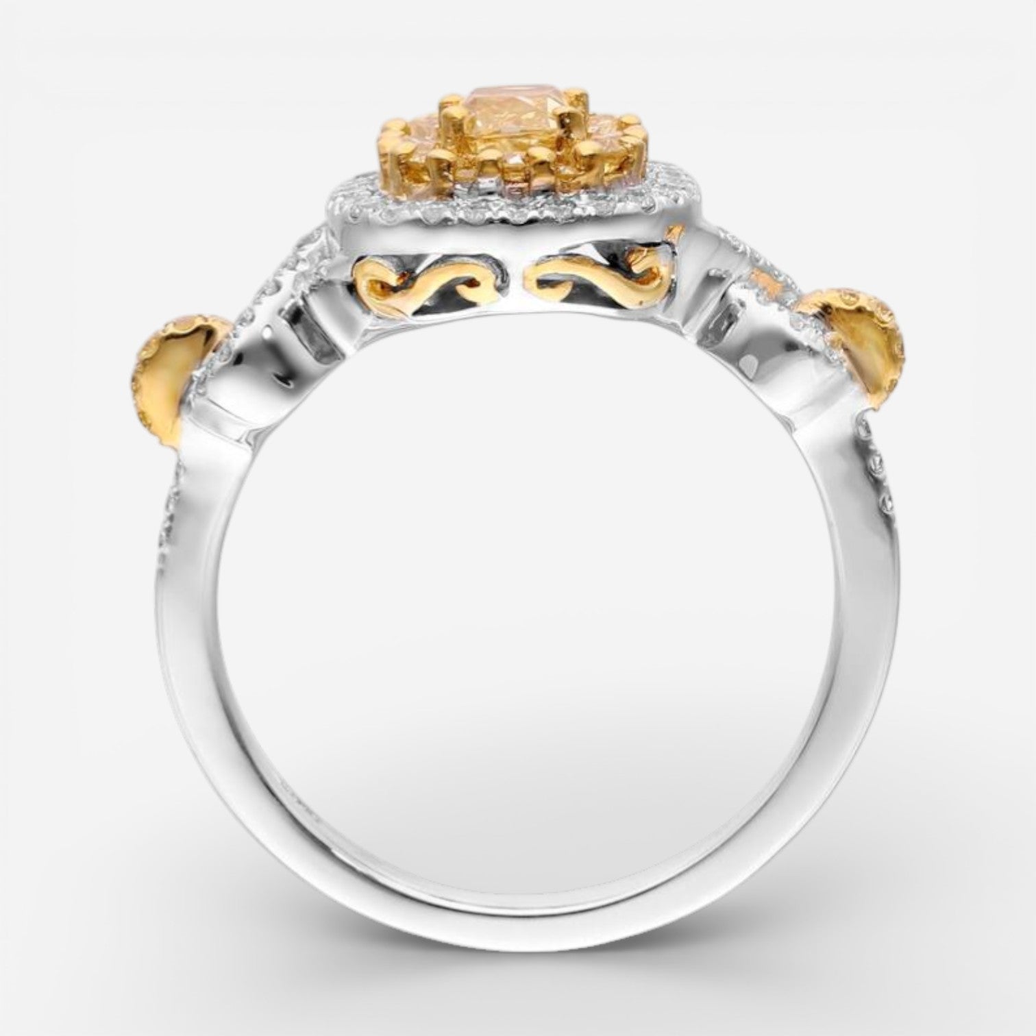 Gregg Ruth 18K Yellow Gold Diamond Engagement Ring Sz. 6.5 602942-916 - THE SOLIST