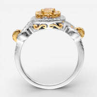 Gregg Ruth 18K Yellow Gold Diamond Engagement Ring Sz. 6.5 602942-916 - THE SOLIST