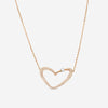 Gübelin 18K Rose Gold Diamond Heart Collier Pendant 42G-1154b - THE SOLIST
