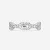 Hearts on Fire - 18k White Gold Open Regal Diamond 0.50 ctw Band Ring Size 6.5 HBAHOFOREGD00498W-C - THE SOLIST