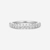 Hearts on Fire - 18k White Gold Liliana Bezel Milgrain Diamond Band Ring Size 6.5 HBALILBEZM00458W-C - THE SOLIST