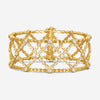 Hearts on Fire Lorelei Lattice 18K Yellow Gold Diamond Bangle Bracelet HFBLORDLA