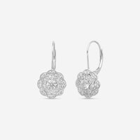 Hearts on Fire - 18k White Gold Lorelei Double Halo Diamond Drop Earrings .71 ctw HFELORDBLDH00718W - THE SOLIST