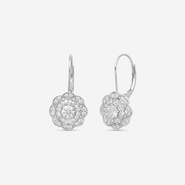 Hearts On Fire Lorelei 18K White Gold Diamond Drop Earrings HFELORDBLDH00718W - THE SOLIST