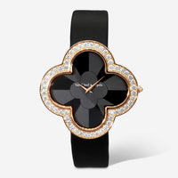 Van Cleef & Arpels Alhambra Talisman 18K Rose Gold Quartz Ladies Watch VCARO3020