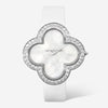 Van Cleef & Arpels Alhambra Talisman 18K White Gold Quartz Ladies Watch VCAR0300