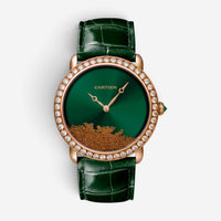 Cartier Revelation D'une Panthere 18K Rose Gold Automatic Unisex Watch HPI01261