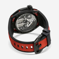 HYT Moon Runner Red Magma Titanium & Carbon Limited Edition Manual Wind Men's Watch H02757-A - THE SOLIST