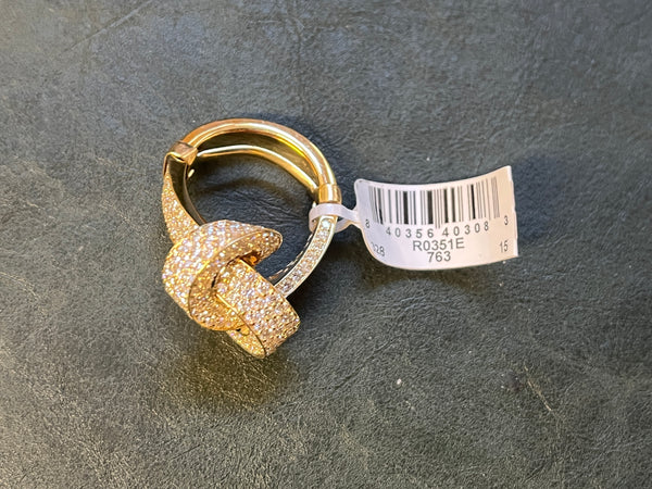 Crivelli 18K Yellow Gold Ring Size 7