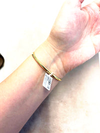 Alberto Milani Ombre 18K Yellow Gold Diamond & Pink Sapphire Bypass Cuff Bracelet G0062E