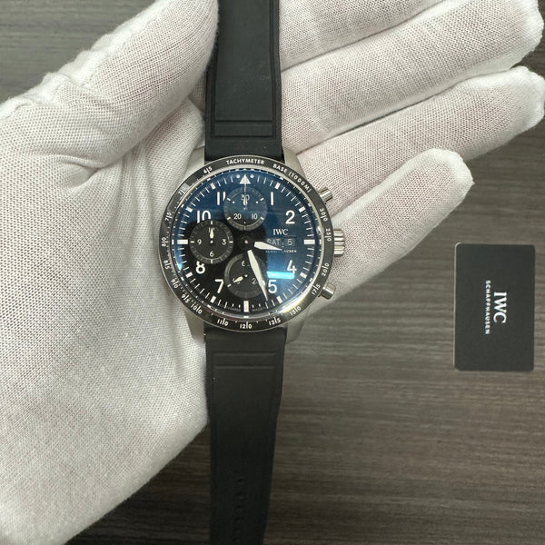 IWC Pilot's Performance Chronograph 41mm Titanium Automatic Men's Watch IW388305