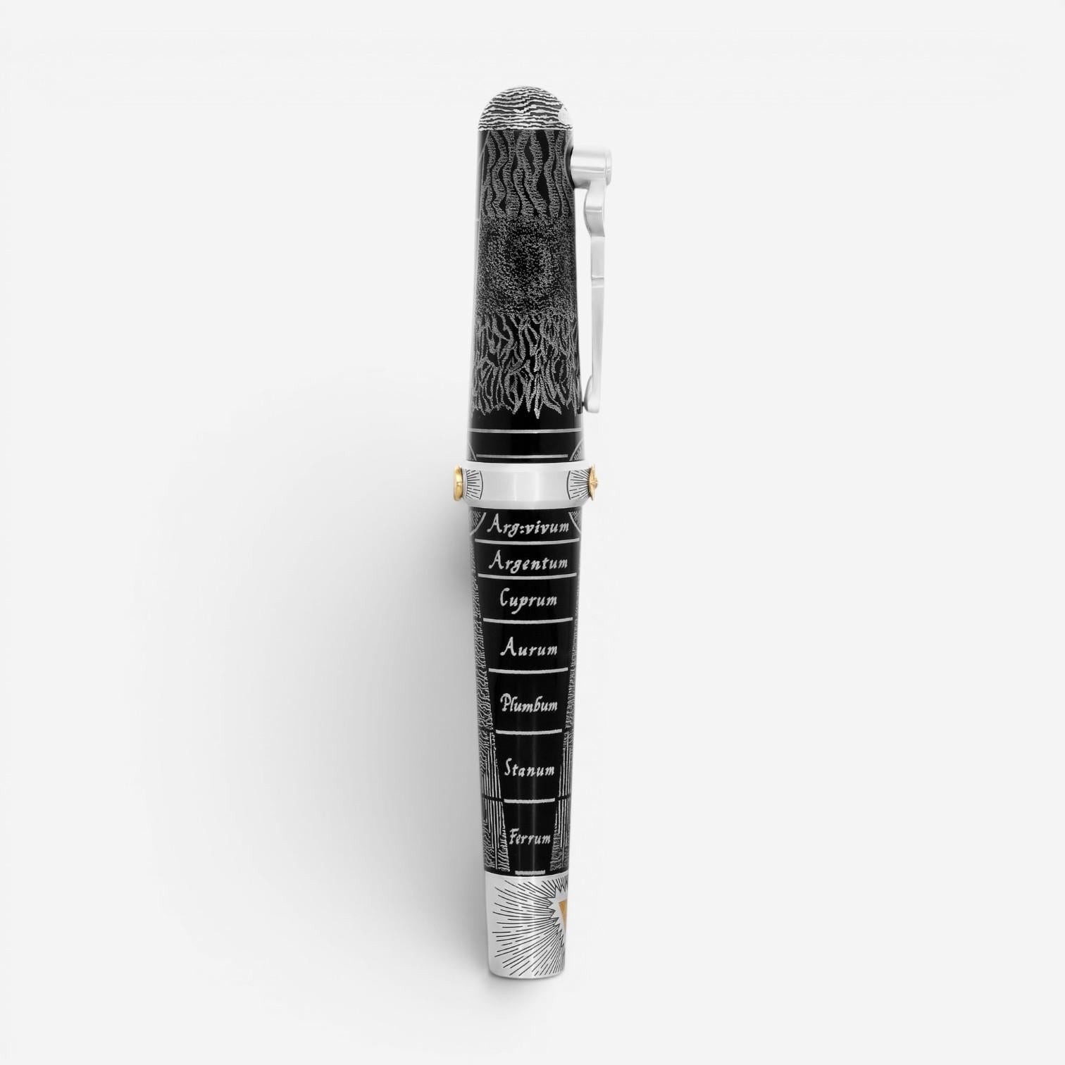 Montegrappa The Alchemist LE Sterling Silver & Resin Fountain Pen (M) ISAKN3AC