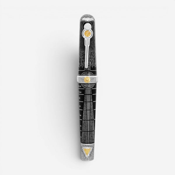 Montegrappa The Alchemist LE Sterling Silver & Resin Fountain Pen (M) ISAKN3AC