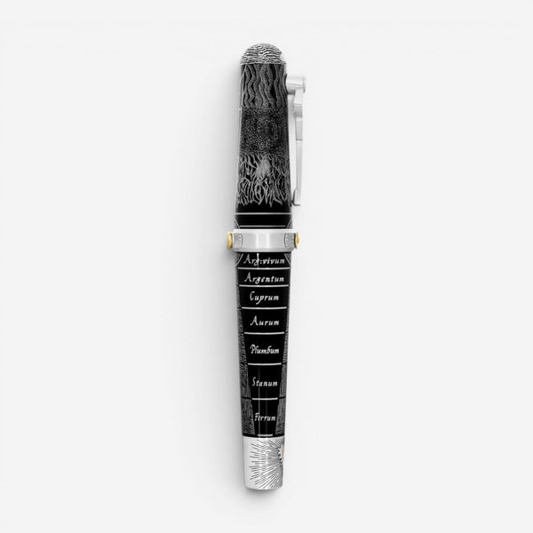 Montegrappa The Alchemist LE Sterling Silver & Resin Rollerball Pen ISAKNRAC
