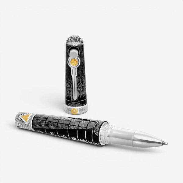 Montegrappa The Alchemist LE Sterling Silver & Resin Rollerball Pen ISAKNRAC