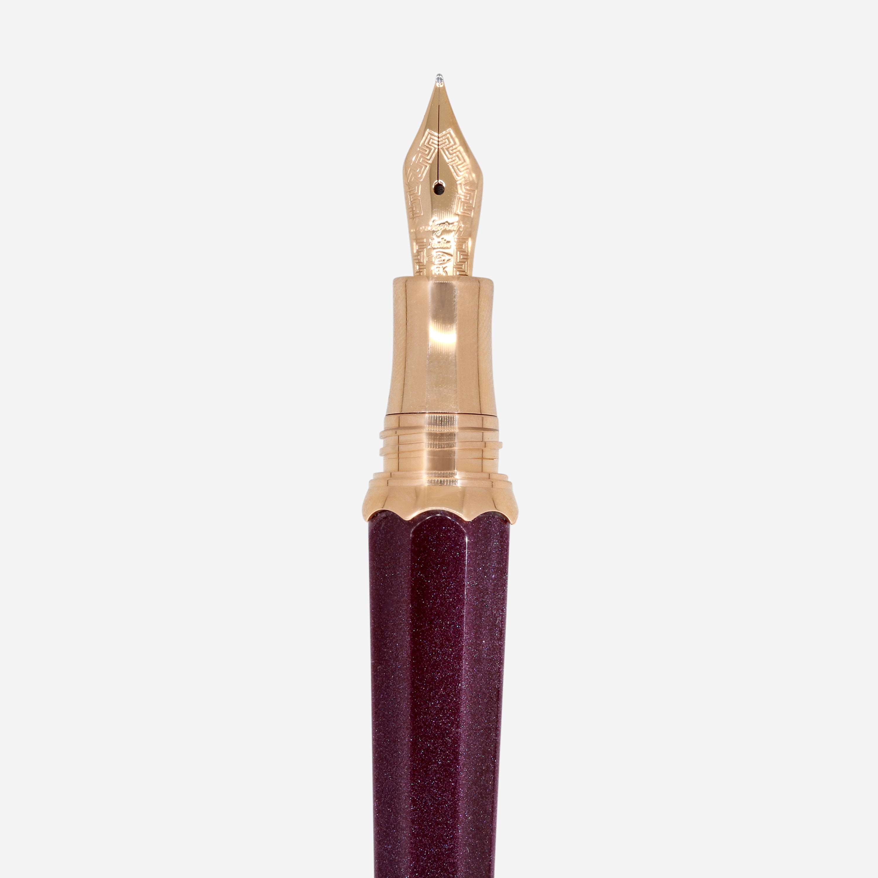 Montegrappa Piccola Gemma 18K Rose Gold Limited Edition Fountain Pen (F) ISPGC2RL - THE SOLIST