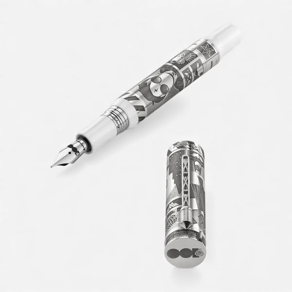 Montegrappa Warner Bros. 100th Anniversary Limited Edition Fountain Pen (M) ISWBN8SE