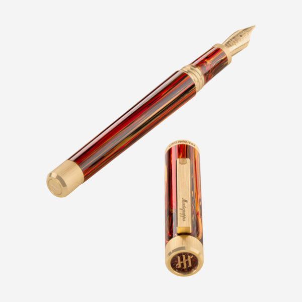 Montegrappa FIFA Classics Germany Red Resin Fountain Pen (EF) ISZEF14Y_G - THE SOLIST