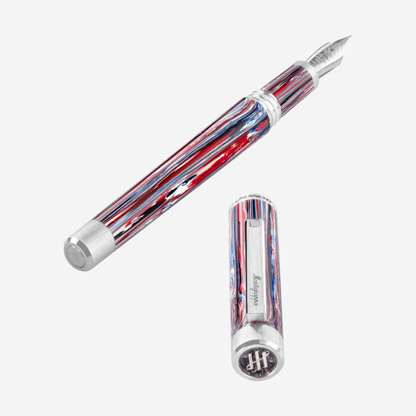 Montegrappa FIFA Classics France Multicolor Resin Fountain Pen (F) ISZEF24P_F - THE SOLIST