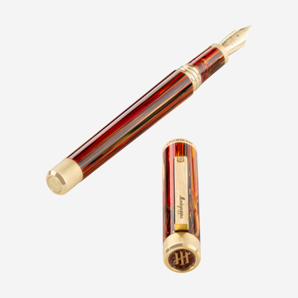 Montegrappa FIFA Classics Germany Red Resin Fountain Pen (M) ISZEF34Y_G - THE SOLIST