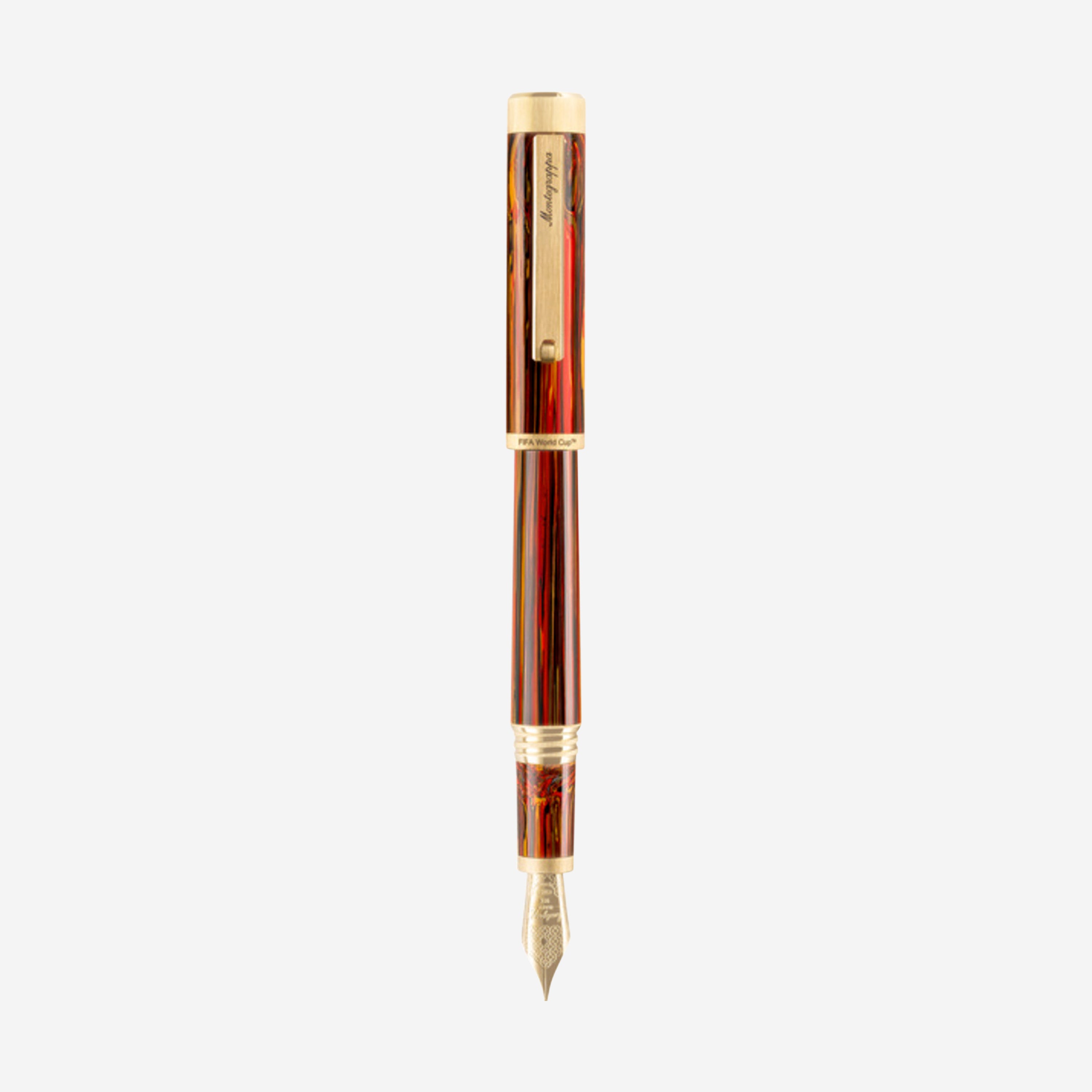 Montegrappa FIFA Classics Germany Red Resin Fountain Pen (EF) ISZEF14Y_G