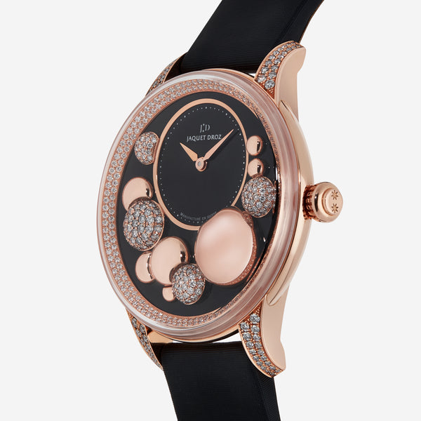 Jaquet Droz Petite Heure Minute Celeste 18k Rose Gold Automatic Ladies Watch J005023531 - THE SOLIST