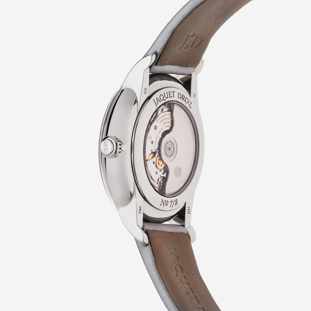 Jaquet Droz Petite Heure Minute Celeste 18k White Gold Automatic Ladies Watch J005024530 - THE SOLIST