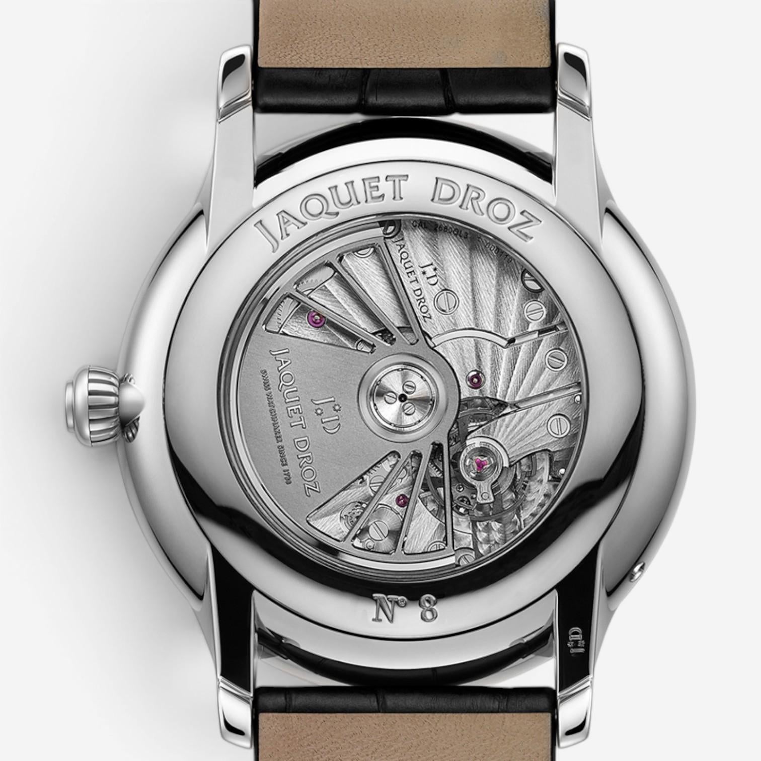 Jaquet Droz Grande Seconde Moon Stainless Steel Automatic Men's Watch J007530240