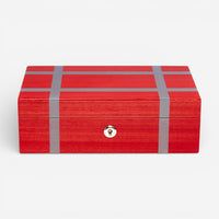 Rapport London Carnaby High-Gloss Watch & Jewelry Box J16