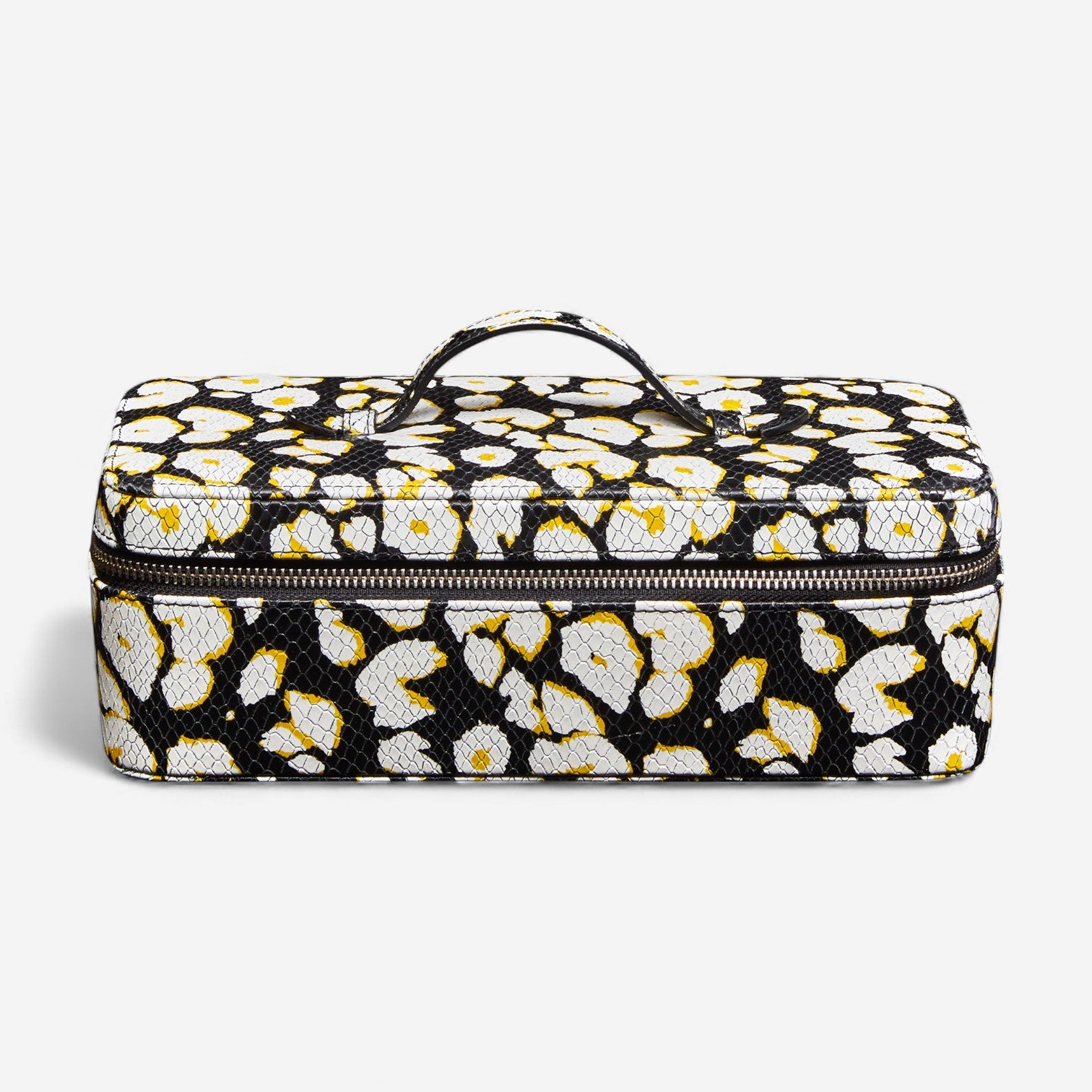 Rapport London Sloane Citrus Textured Leather Jewelry Zip Case J176