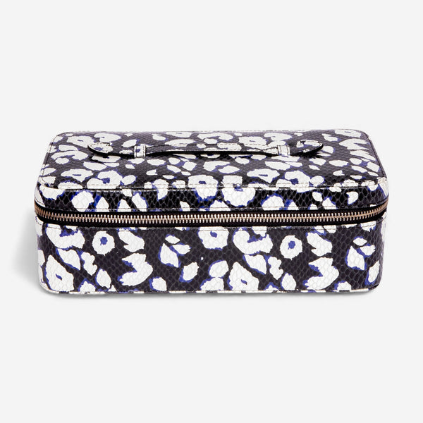 Rapport London Sloane Ocean Textured Leather Jewelry Zip Case J177