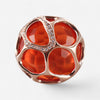 Tavanti 18K Rose Gold Diamond & Red Crystal Statement Ring Sz. 7 JF-20-0196F-28