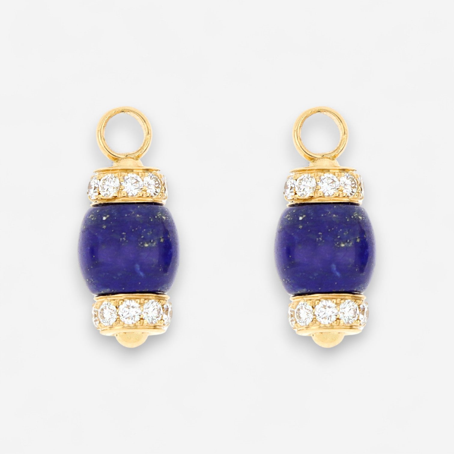 TAVANTI - 18KT Yellow Gold, Brill, Lapis Lazuli Earring ( Diamonds 0.70ctw G Si, Lapis Lazuli)-JF-75-1192 LA Y - 39

Length 30mm . Drops are removable. - THE SOLIST